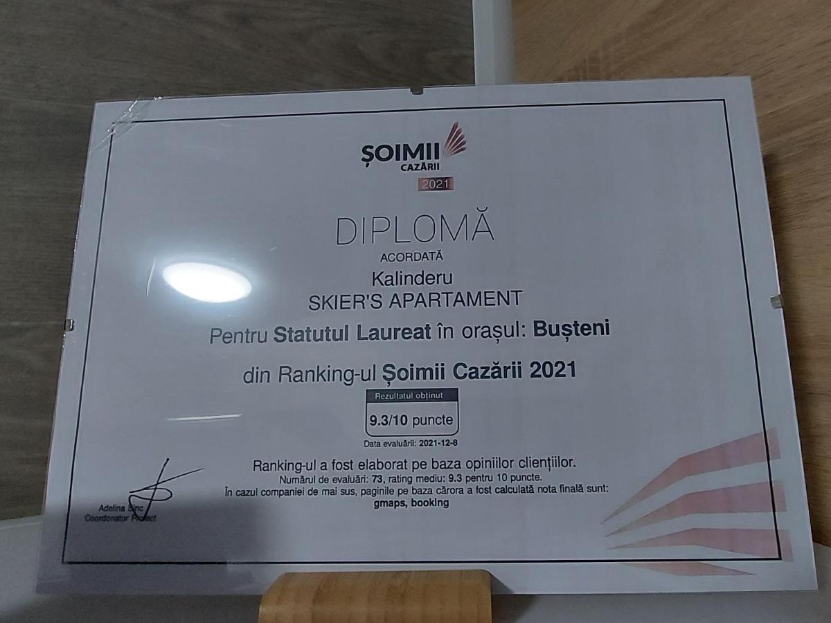 Kalinderu Skier'S Apartament Bellevue Buşteni Esterno foto