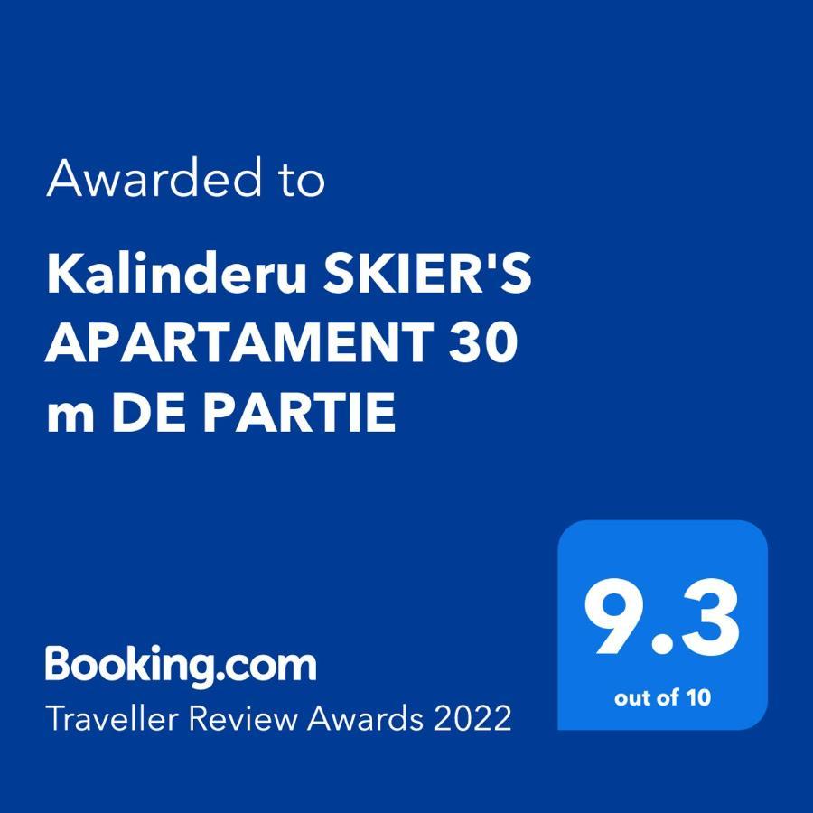 Kalinderu Skier'S Apartament Bellevue Buşteni Esterno foto